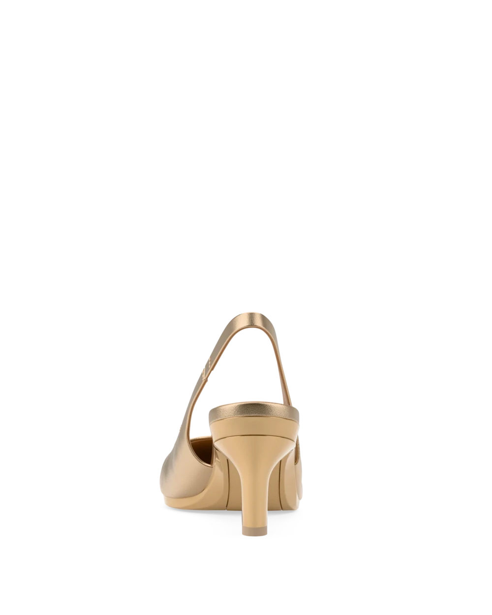 Audrey Slingback - Matte Gold 3 Stiletto - Final Sale