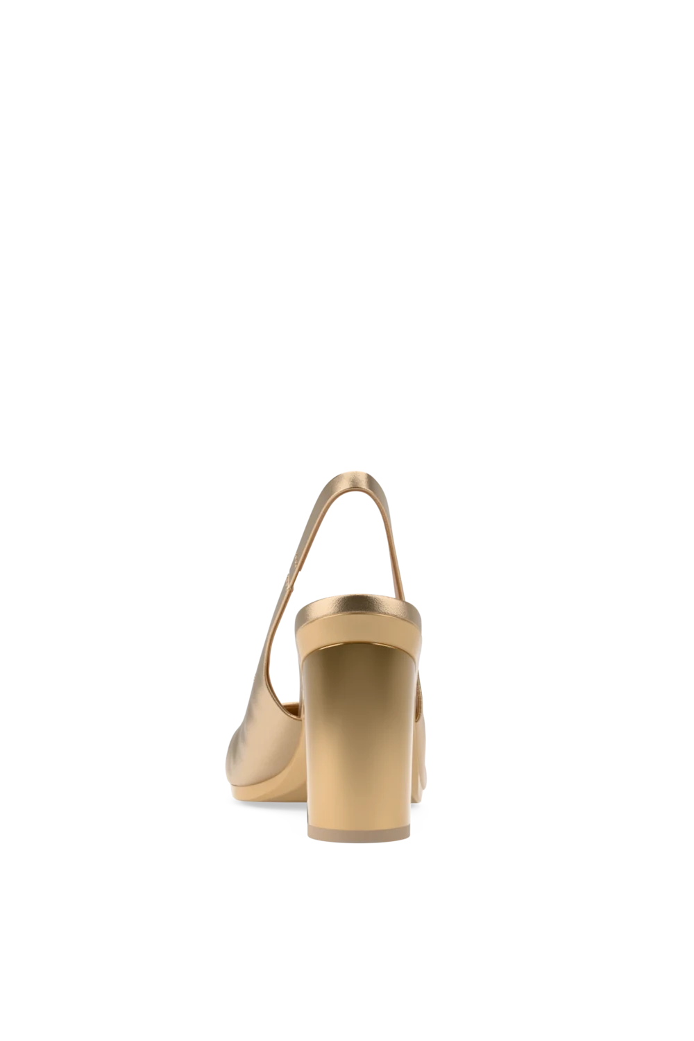 The Slingback - Matte Gold 4 Block