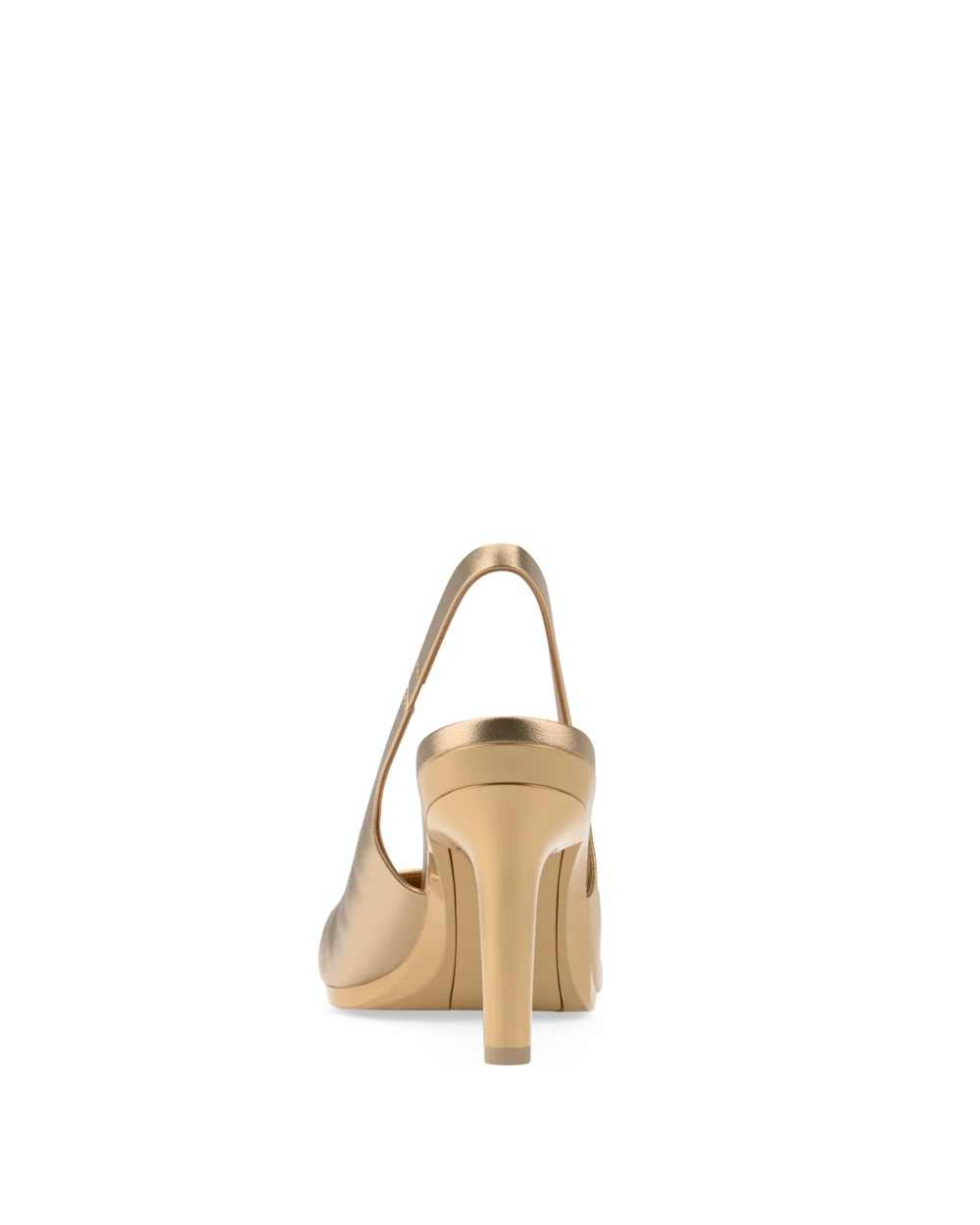 Audrey Slingback - Matte Gold 4 Stiletto - Final Sale