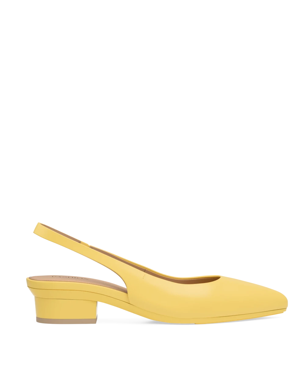 Audrey Slingback - Limoncello Leather - Final Sale