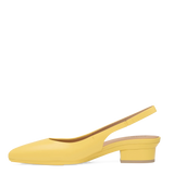 Audrey Slingback - Limoncello Leather - Final Sale