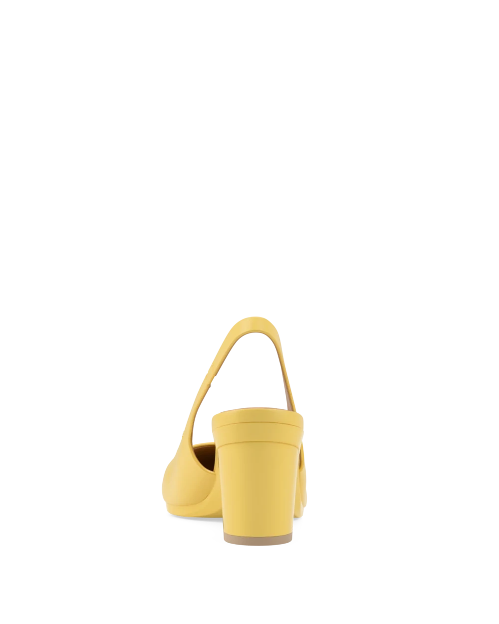 Audrey Slingback - Limoncello Leather 3 Block - Final Sale