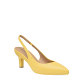 Audrey Slingback - Limoncello Leather 3 Stiletto - Final Sale