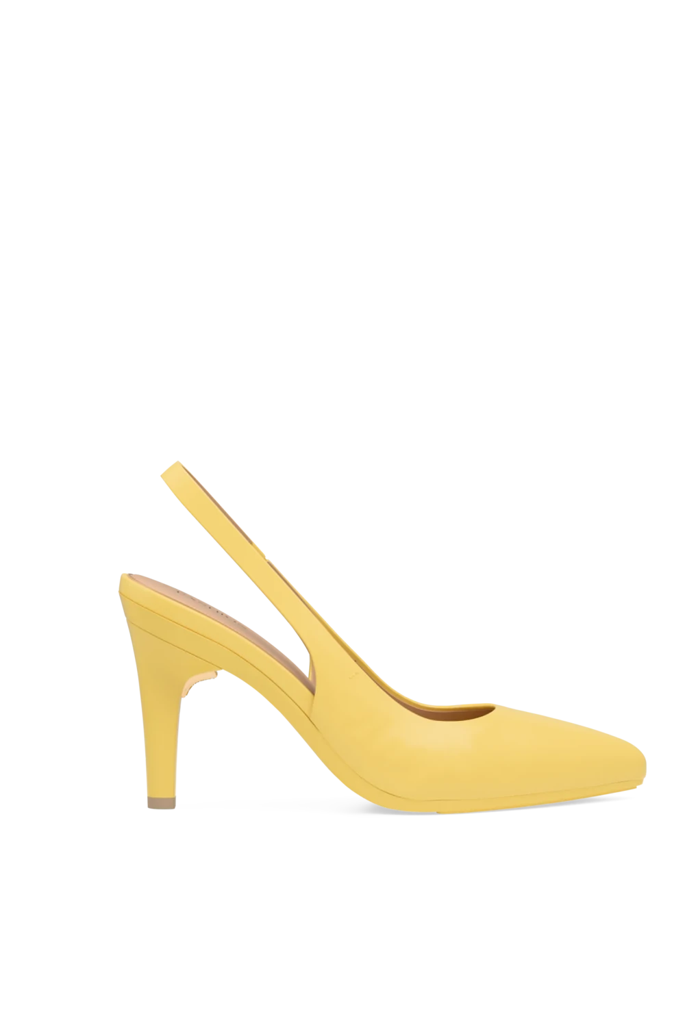 The Slingback - Limoncello Leather 4 Stiletto