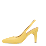 Audrey Slingback - Limoncello Leather 4 Stiletto - Final Sale