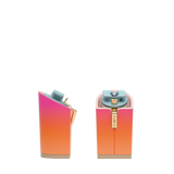 Block Heel Kit 4 Miami Sunset, 4-inch interchangeable block heel, side view. Pashion convertible heels go from heel to flat and are customizable with interchangeable heel kits.