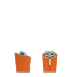 Pair of orange block heel kit for convertible heels