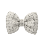 Bone Tweed Bow