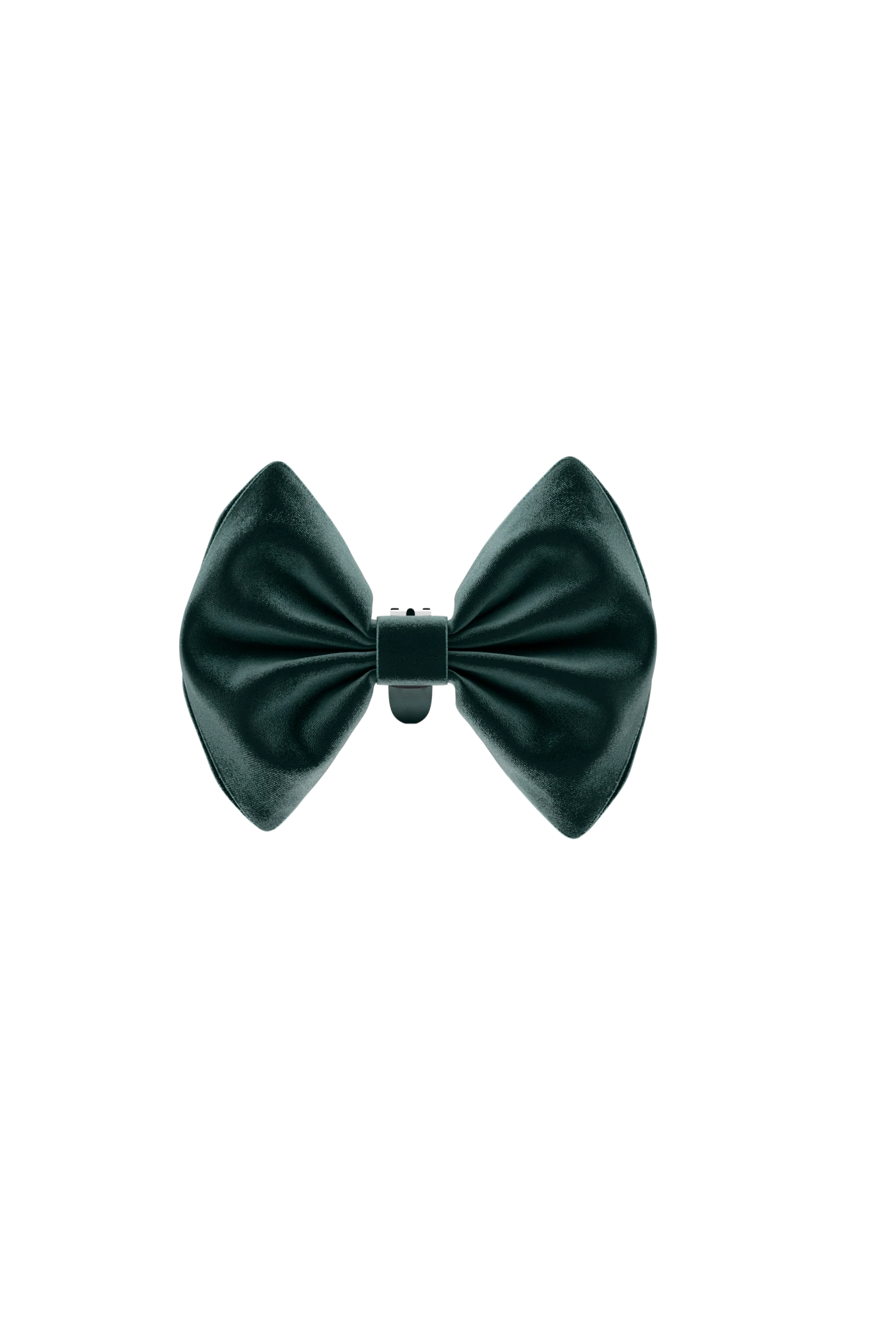 Bow Clip Forest Velvet