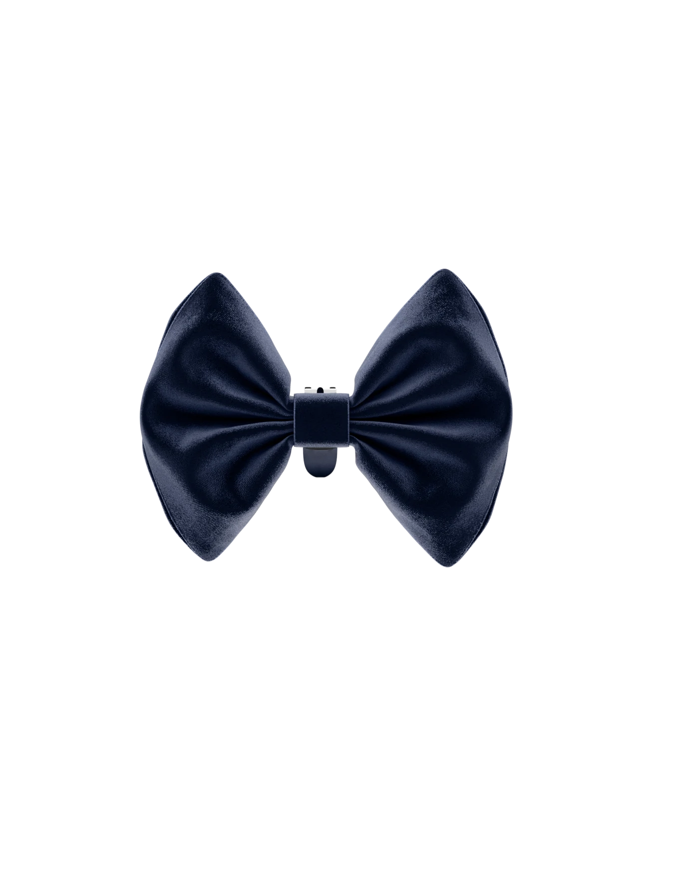 Bow Clip Midnight Velvet