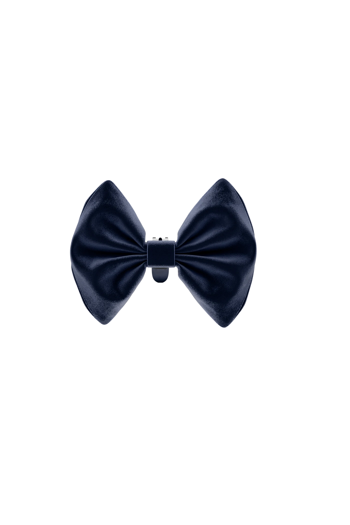 Bow Clip Midnight Velvet