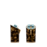 Cylinder Block Heel Kit 4 Tortoise, 4-inch interchangeable cylinder block heel. Pashion convertible heels go from heel to flat and are customizable with interchangeable heel kits.