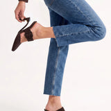 Valerie Mule Mule - Chocolate Suede 4 Stiletto