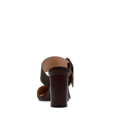 Valerie Mule - Chocolate Suede 4 Block