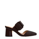 Flare Block Heel Kit 3 Chocolate