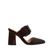 Flare Block Heel Kit 4 Chocolate