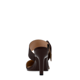 Valerie Mule Mule - Chocolate Suede 4 Stiletto