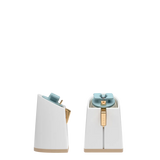 Flare Block Heel Kit 4 White