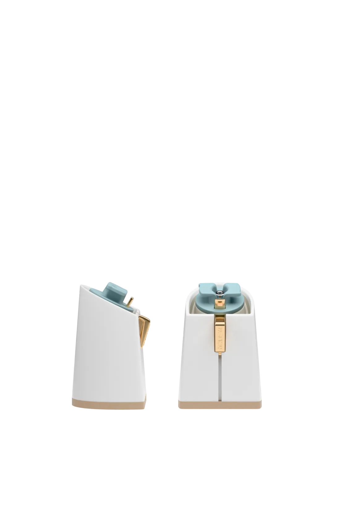 Flare Block Heel Kit 4 White