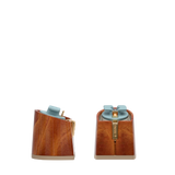 Flare Block Heel Kit 3 Wood, 3-inch interchangeable flare block heel. Pashion convertible heels go from heel to flat and are customizable with interchangeable heel kits.