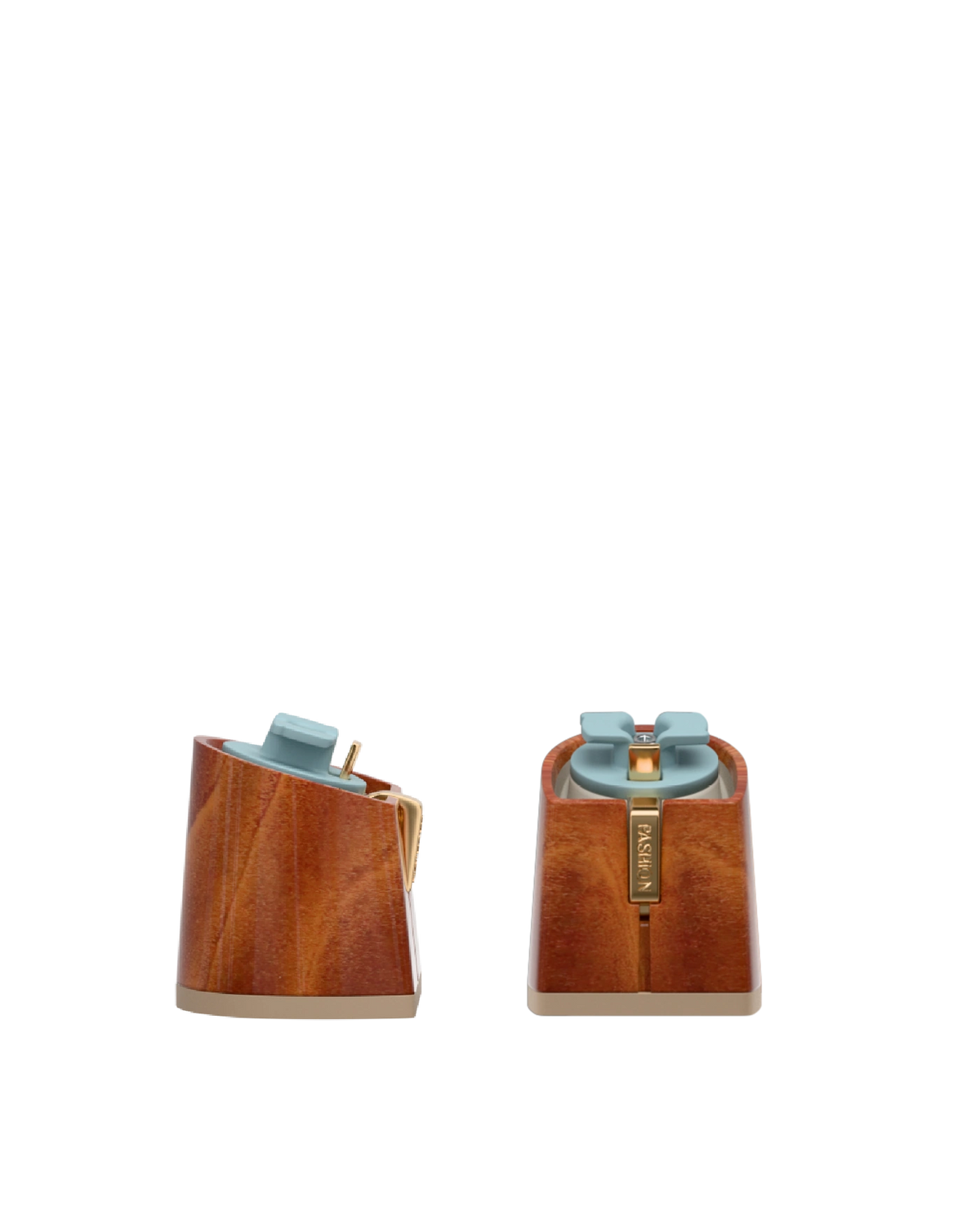 Flare Block Heel Kit 3 Wood, 3-inch interchangeable flare block heel. Pashion convertible heels go from heel to flat and are customizable with interchangeable heel kits.