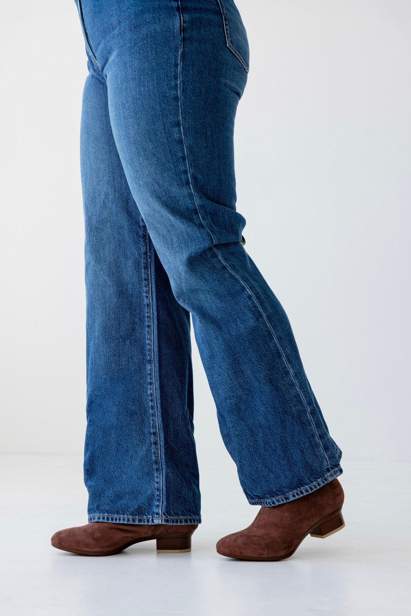 The Amy Bootie - Walnut Suede 3 Stiletto