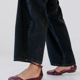 Margot D'Orsay - Cherry Mocha Patent 3 Block