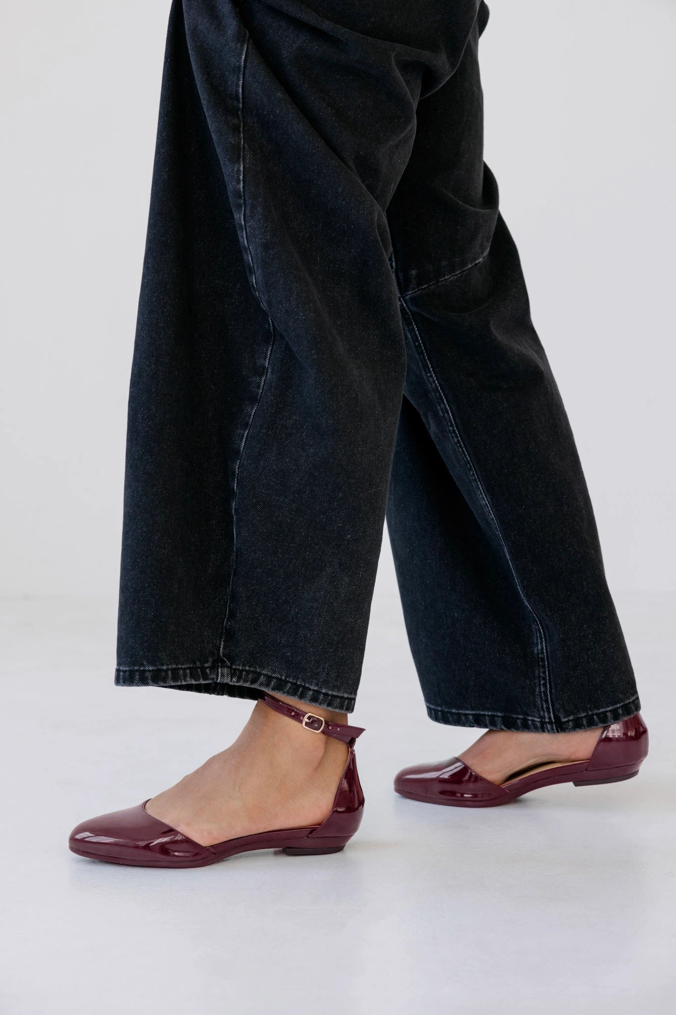 The Margot - Cherry Mocha Patent 4 Stiletto