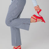 Miranda Sandal - Cherry Red Leather 4 Stiletto