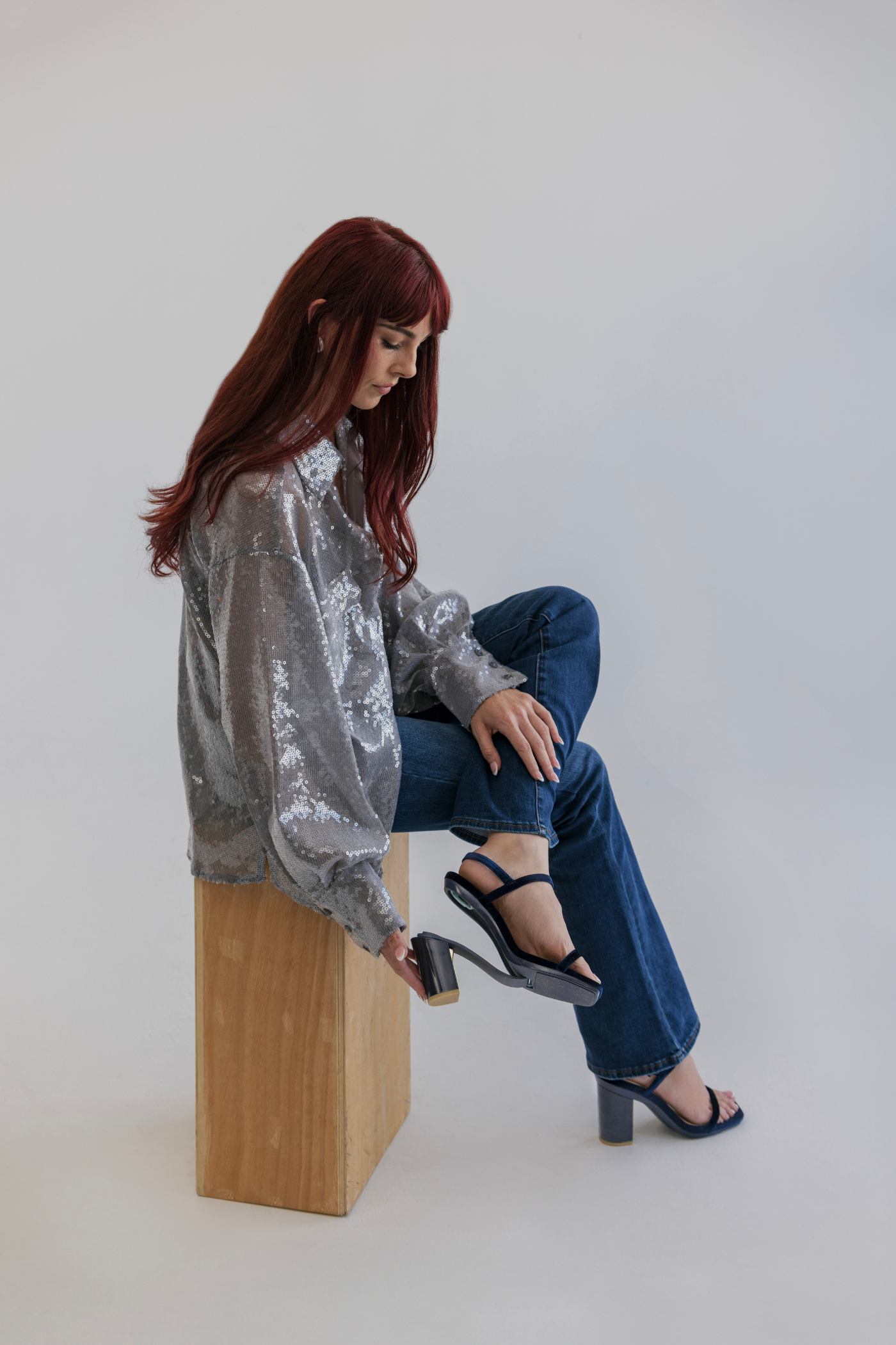 The Miranda - Midnight Velvet 3 Block