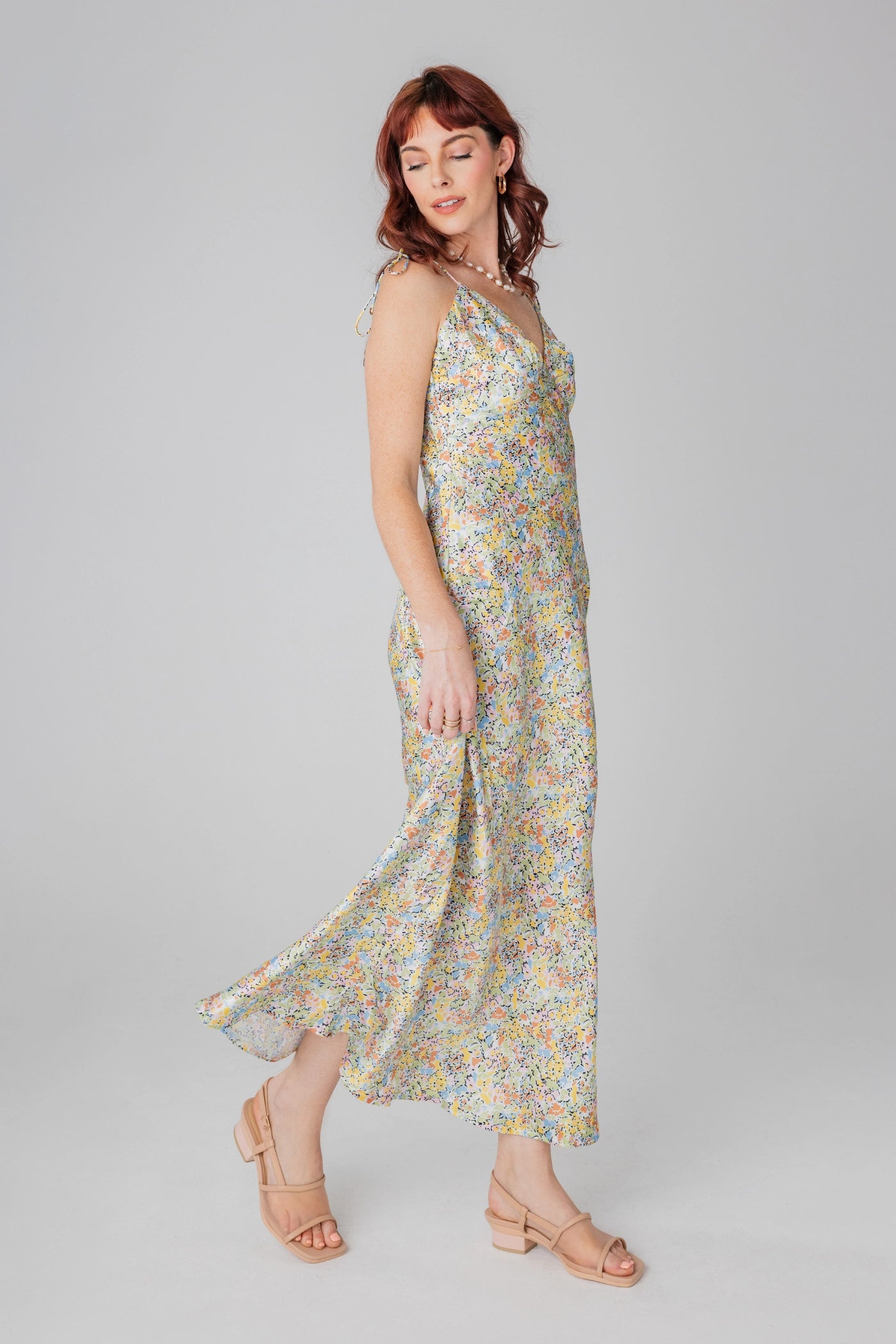 The Shae - Sand Mesh 3 Stiletto