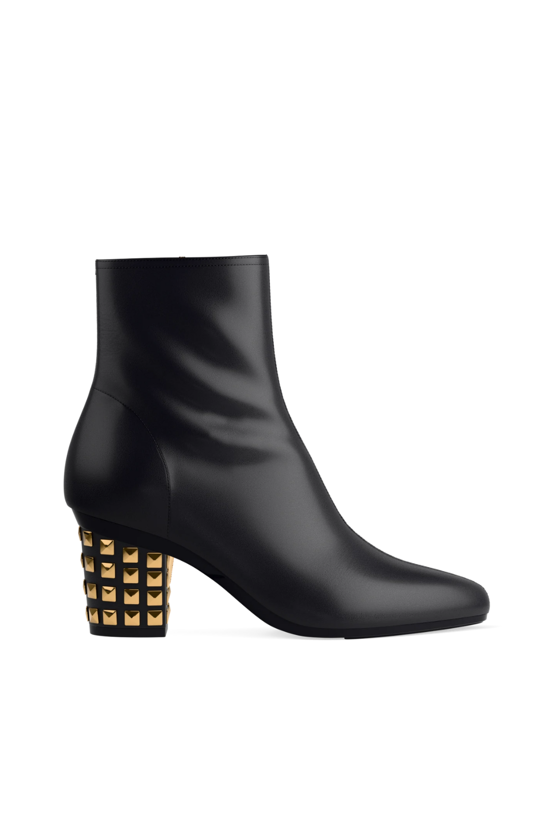 Block Heel Kit 3 Gold Stud