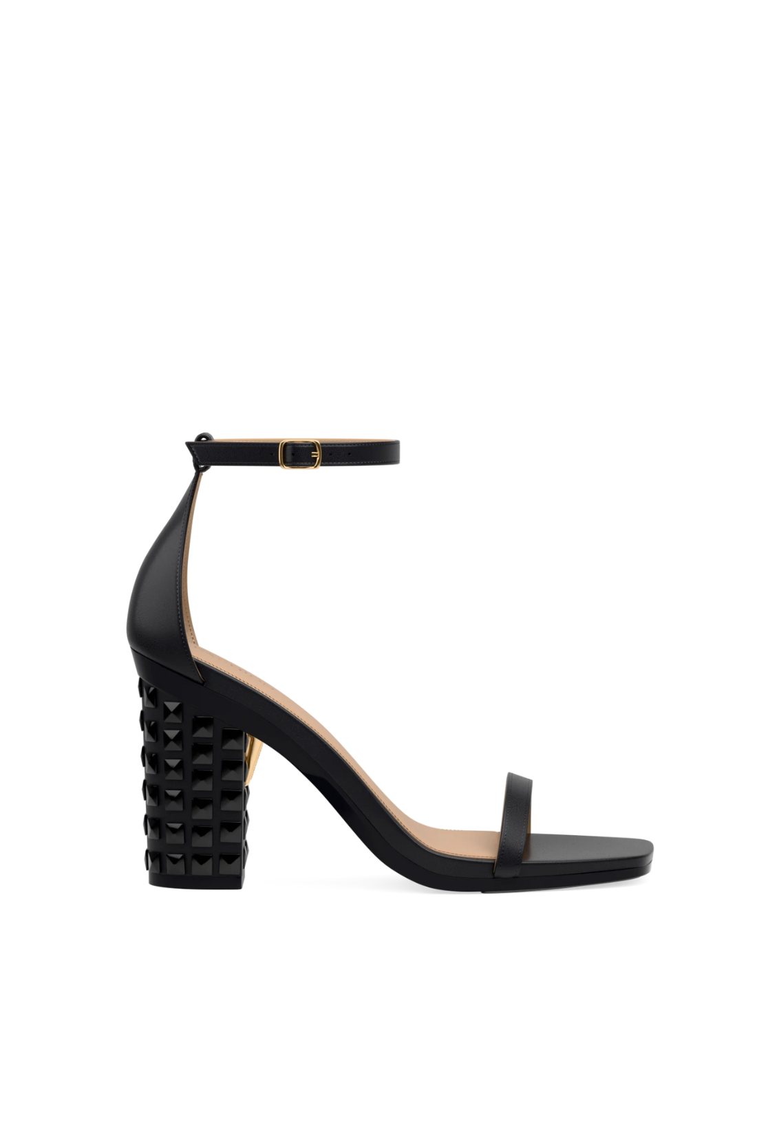 Block Heel Kit 4 Coal Stud