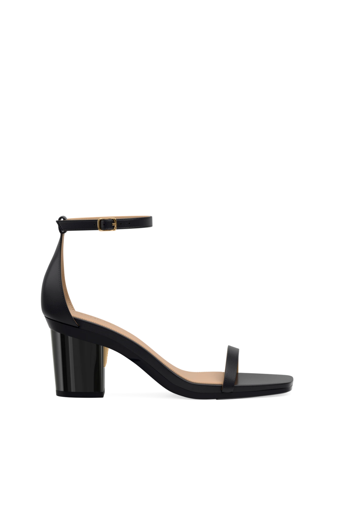 Block Heel Kit 3 Coal Metallic