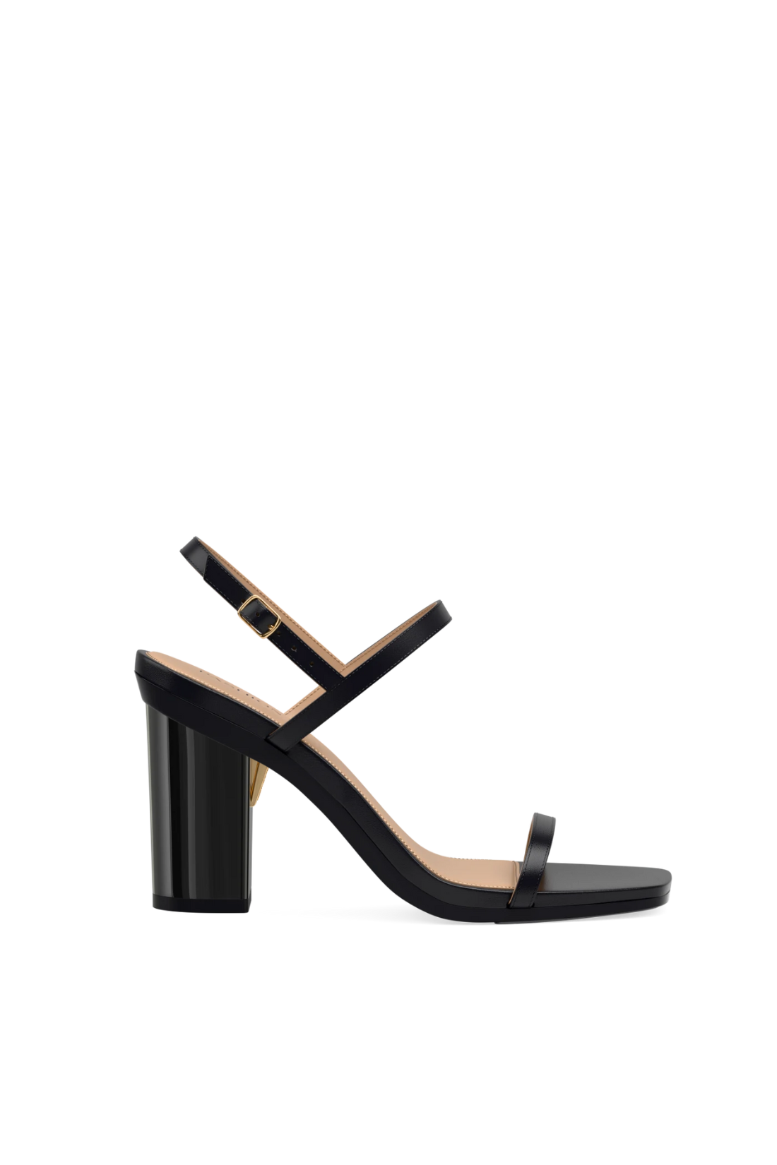 Block Heel Kit 4 Coal Metallic