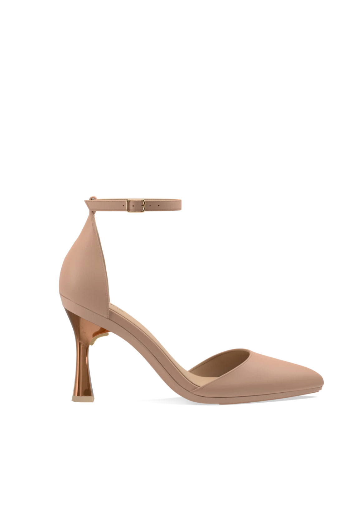 Flare Stiletto Heel Kit 4 Copper Metallic