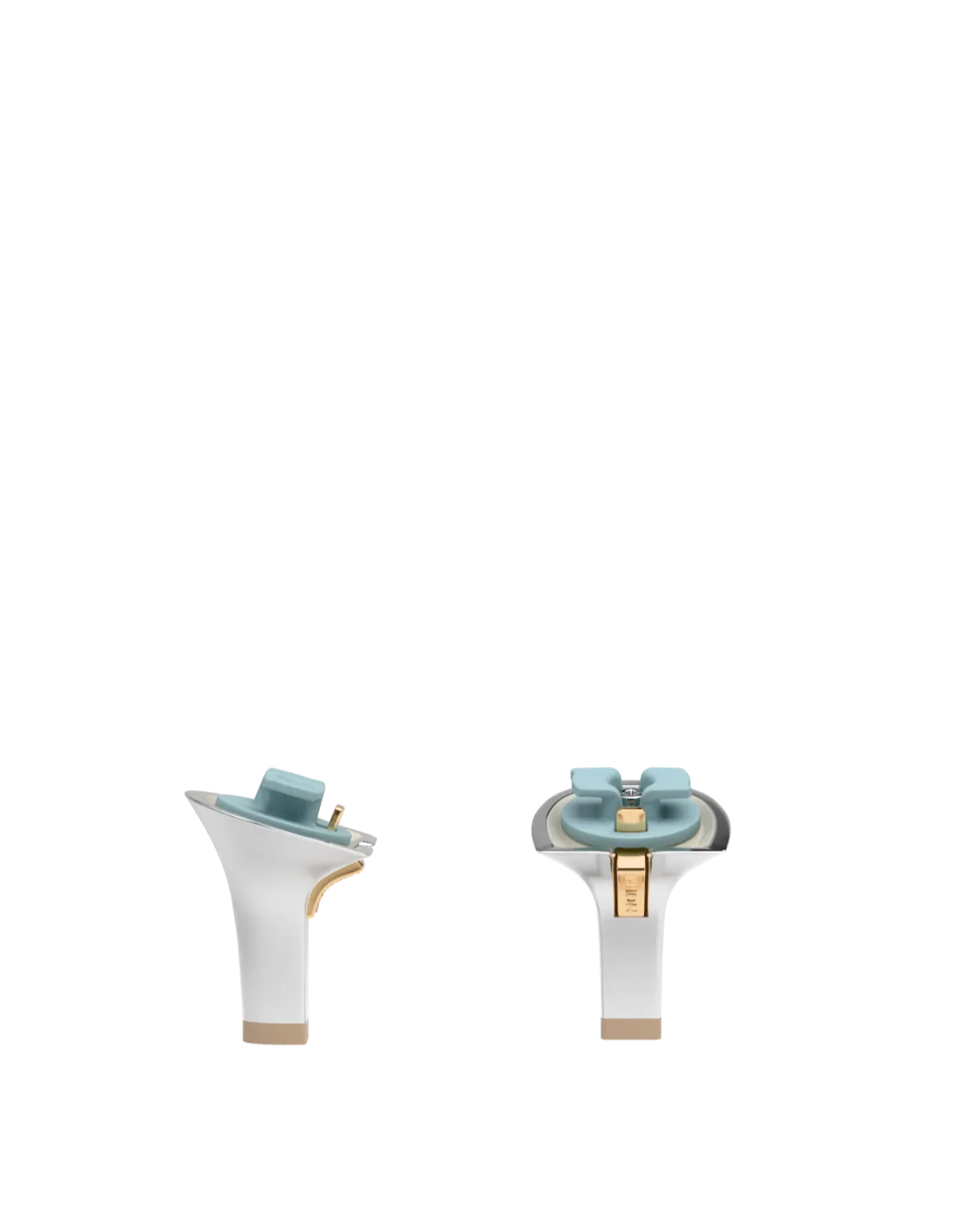 Stiletto Heel Kit 3 Matte Silver