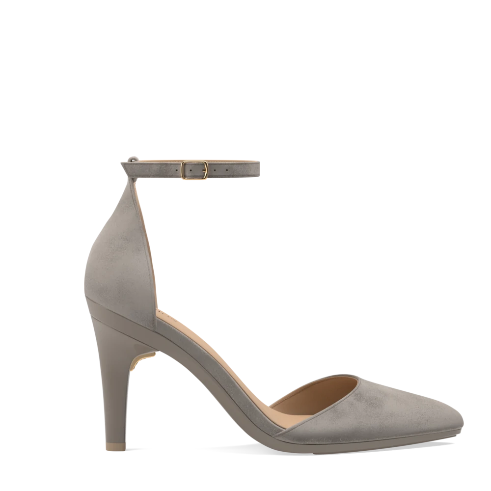 The D'Orsay - Storm Suede + Stiletto Heel Kit 4 Storm
