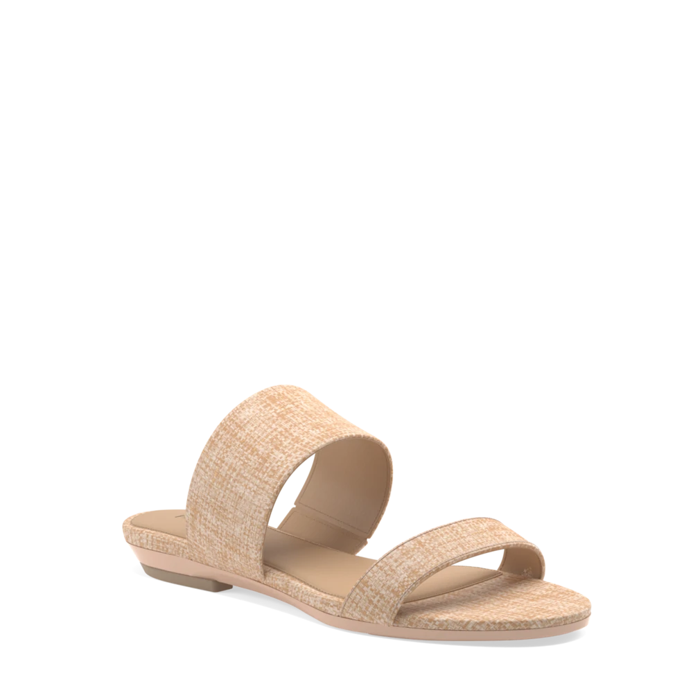 The Slide - Sand Raffia + Stiletto Heel Kit 4 Sand-FINAL SALE